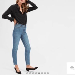 Size 26 Everlane high-waisted jeans